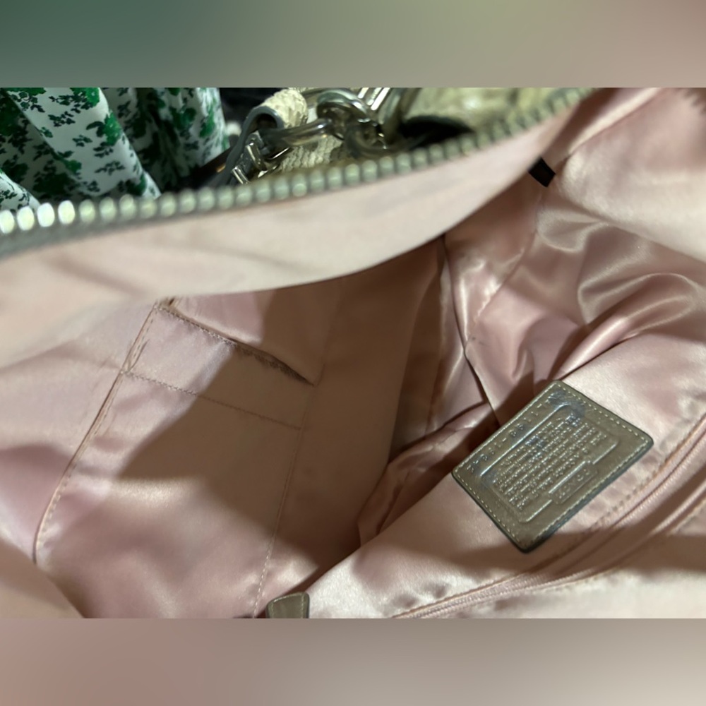 Coach Kristen Phyton Embossed Leather Bag - Picture 10 of 16